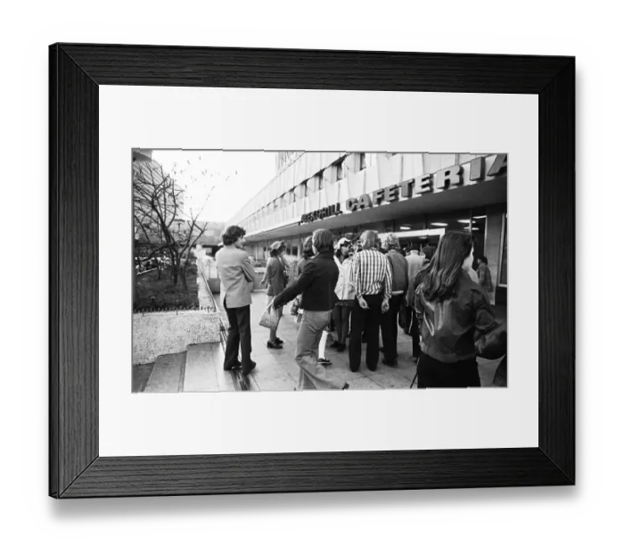 Framed Print : The centre of the capital of the GDR