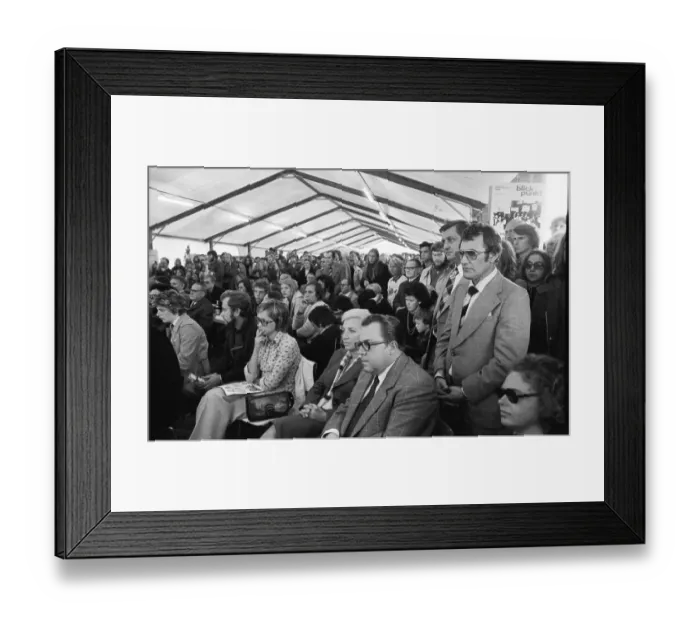 Framed Print : With music, folklore, discussion Framed Print : With music, folklore, discussion