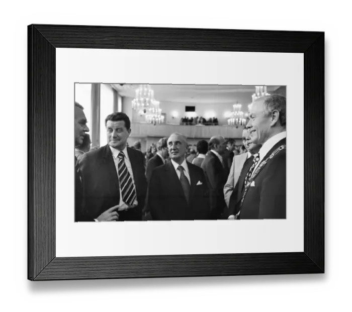 Framed Print : The Foreign Cultural Days of the City of Dortmund were held in 1975