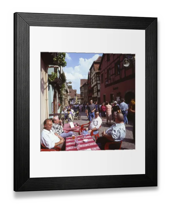 Framed Print : A bicycle tour through the Alsace Framed Print : A bicycle tour through the Alsace