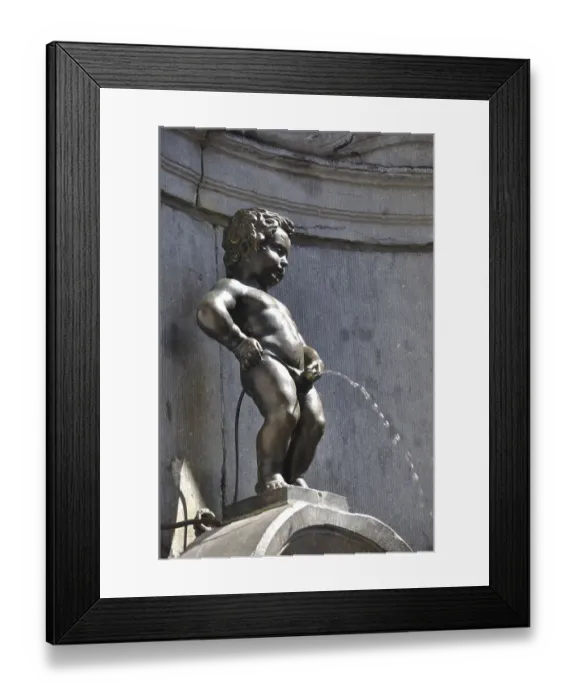 Framed Print : Manneken-pis Framed Print : Manneken-pis