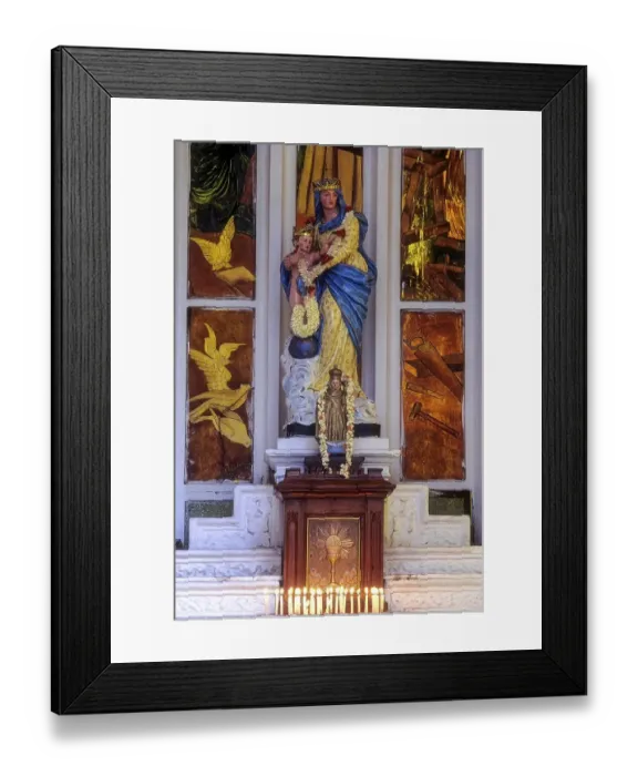 Framed Print : Interior of St. Philomena's church in Mysuru Mysore