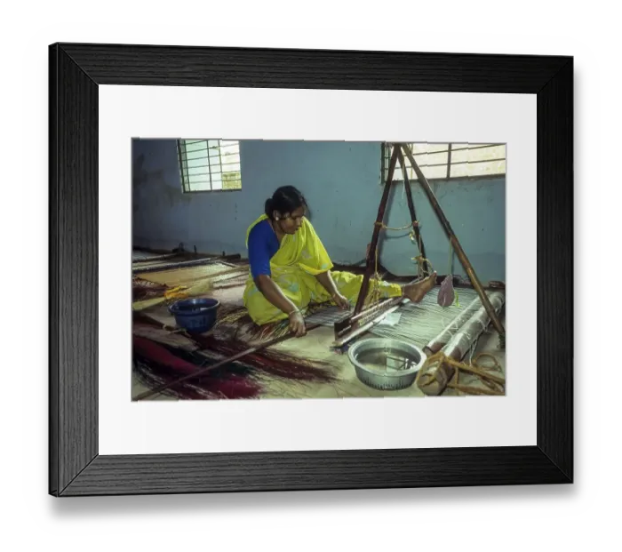 Framed Print : Mat Weaving at Pathamadai near Tirunelveli Thirunelveli Framed Print : Mat Weaving at Pathamadai near Tirunelveli Thirunelveli