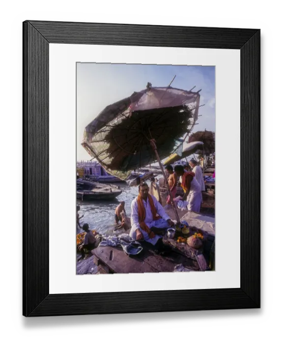 Framed Print : River Ganga Ganges Ghats, the centres of endless activities Framed Print : River Ganga Ganges Ghats, the centres of endless activities