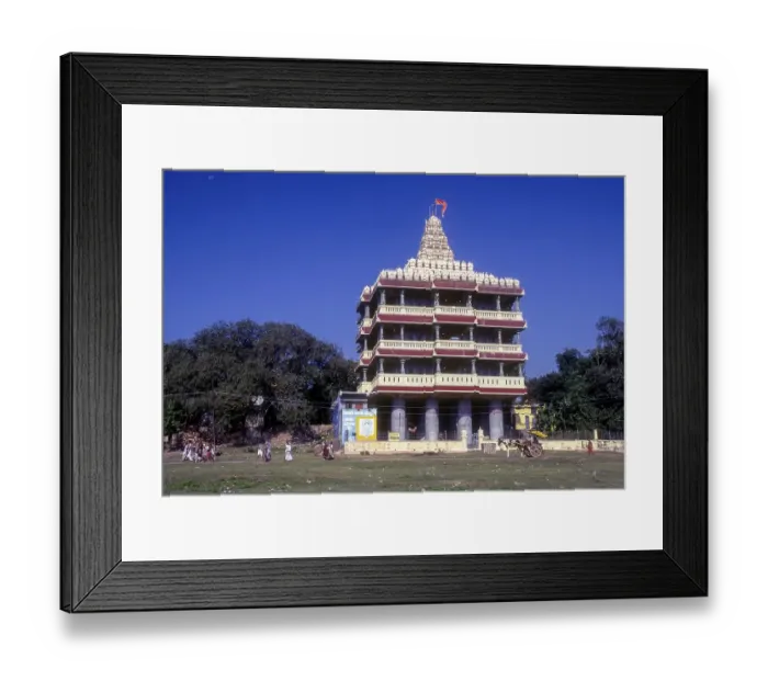 Framed Print : Sankara Mutt Temple at Allahabad