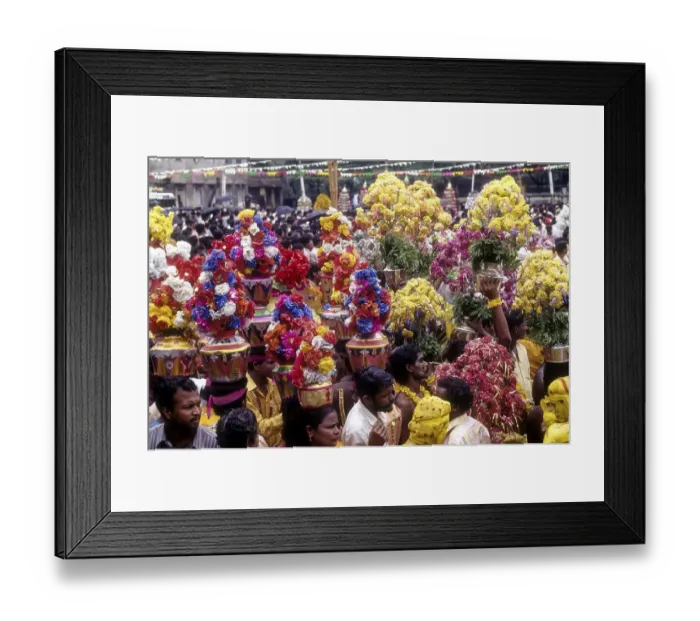 Framed Print : Atham celebrations at Thrippunithura near Ernakulam