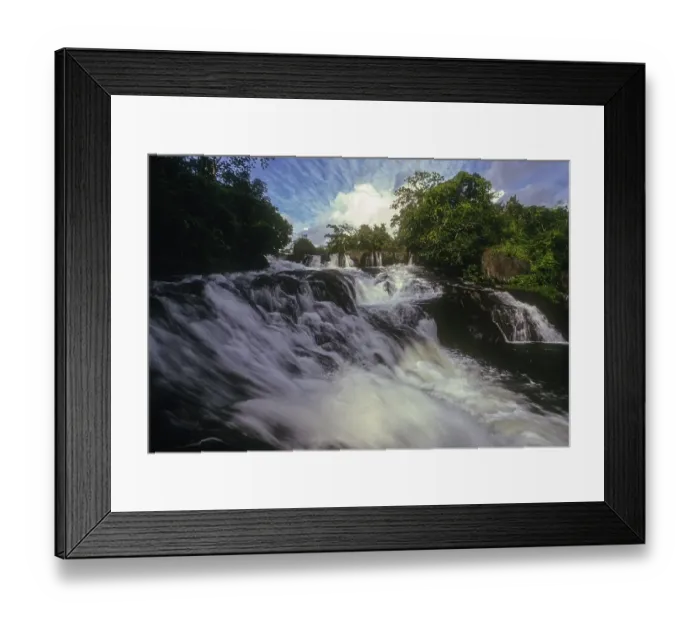 Framed Print : Olakkayam Waterfalls near Thrissur Trichur Framed Print : Olakkayam Waterfalls near Thrissur Trichur