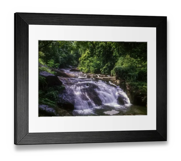 Framed Print : Palaruvi Waterfalls at Ariankavu