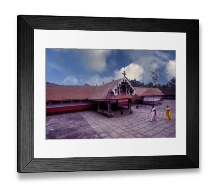 Framed Print : Sri Bhagandeshwara temple in Bhagamandala Framed Print : Sri Bhagandeshwara temple in Bhagamandala
