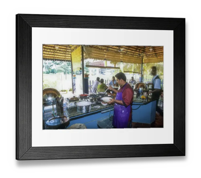 Framed Print : Kalpakavadi Drive Inn Restaurant near Haripad