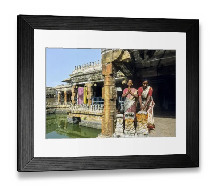 Framed Print : Naganathaswamy temple at Peraiyur near Pudukkottai