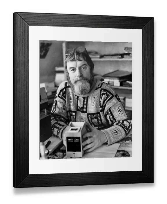 Framed Print : Photographer Helmut Opitz, Leipzig Framed Print : Photographer Helmut Opitz, Leipzig