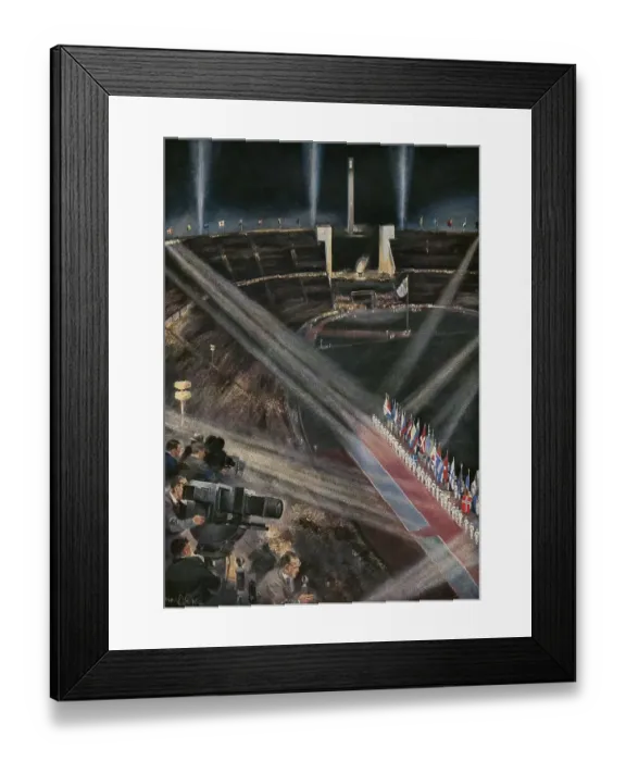 Framed Print : The Closing Ceremony in the Olympic Stadium Framed Print : The Closing Ceremony in the Olympic Stadium