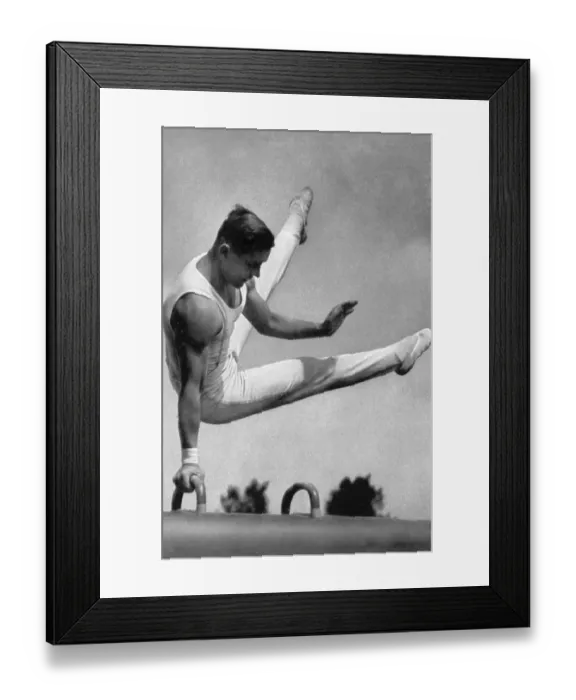 Framed Print : Gymnastics, apparatus gymnastics
