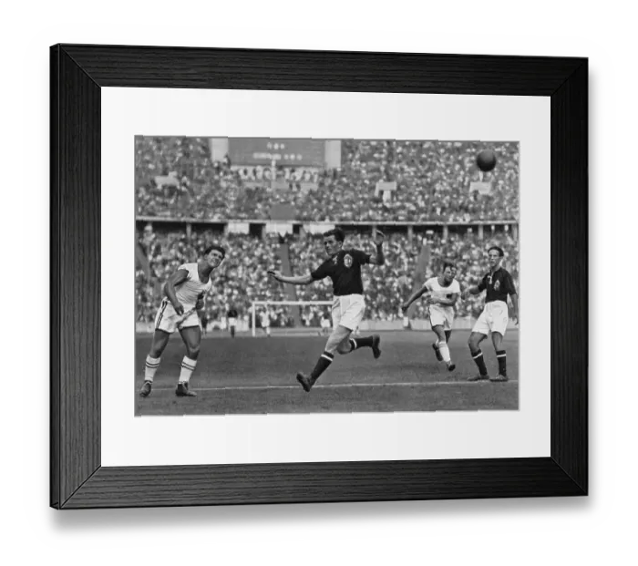 Framed Print : Handball, Austria vs. Hungary in the intermediate round match Framed Print : Handball, Austria vs. Hungary in the intermediate round match