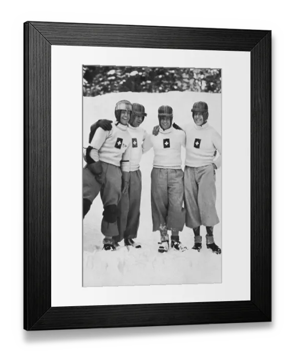 Framed Print : Bobsleigh, Reto Capadrutt, Switzerland