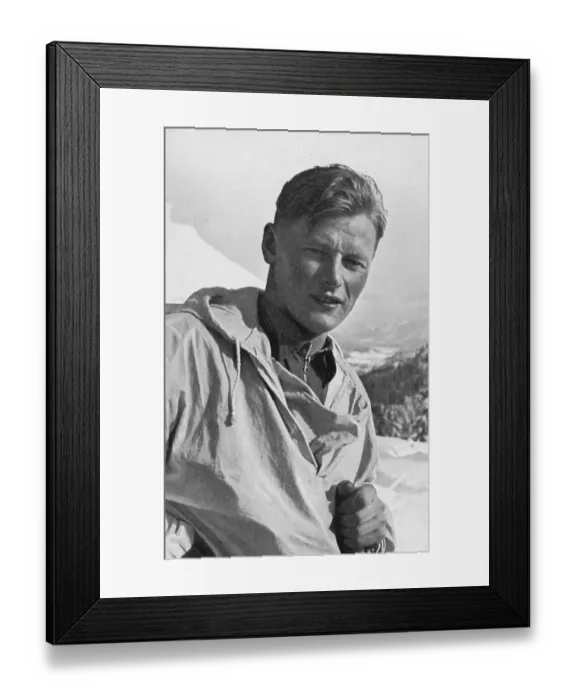 Framed Print : Lauri Valonen, Finland, jumped 73
