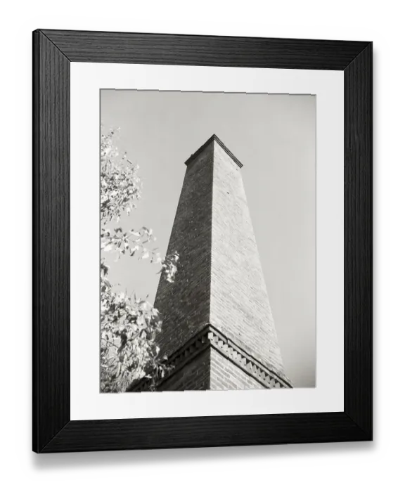 Framed Print : Historic chimney at Mt Coora Copper Mine Framed Print : Historic chimney at Mt Coora Copper Mine