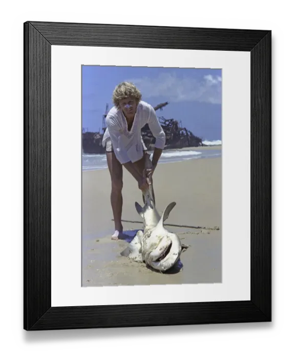 Framed Print : FRASER ISLAND, AUSTRALIA DECEMBER 1982