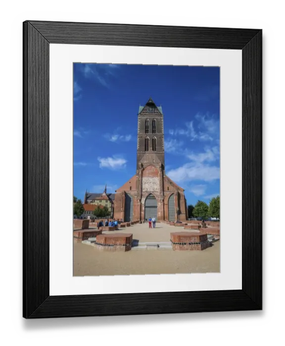 Framed Print : Wismar, Mecklenburg-Western Pomerania Framed Print : Wismar, Mecklenburg-Western Pomerania