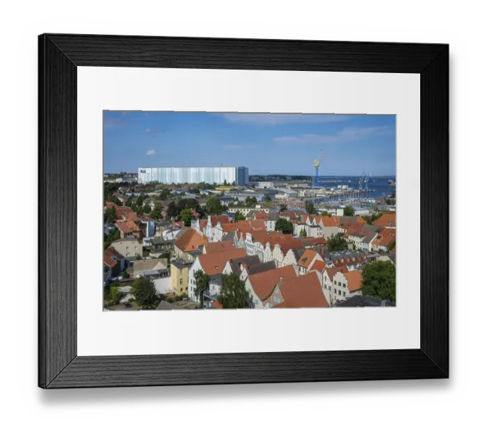 Framed Print : Wismar, Mecklenburg-Western Pomerania