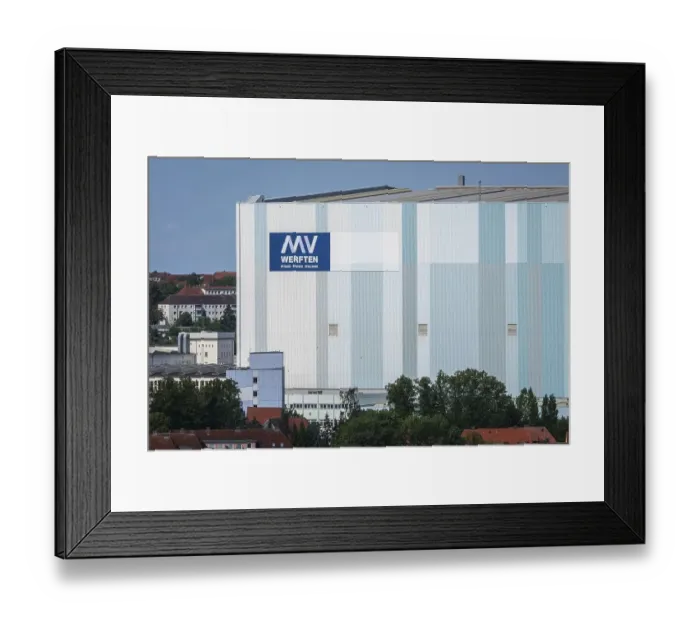 Framed Print : Wismar, Mecklenburg-Vorpommern