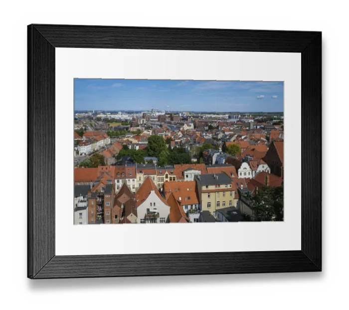 Framed Print : Wismar, Mecklenburg-Western Pomerania