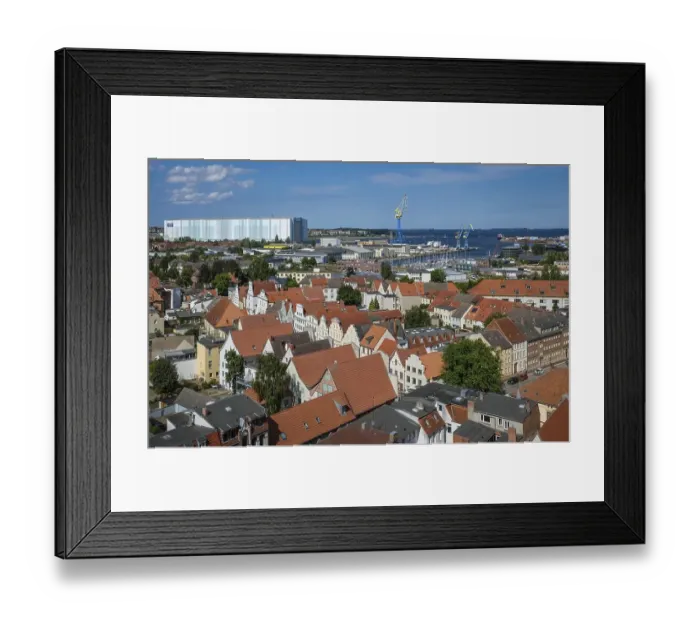 Framed Print : Wismar, Mecklenburg-Western Pomerania