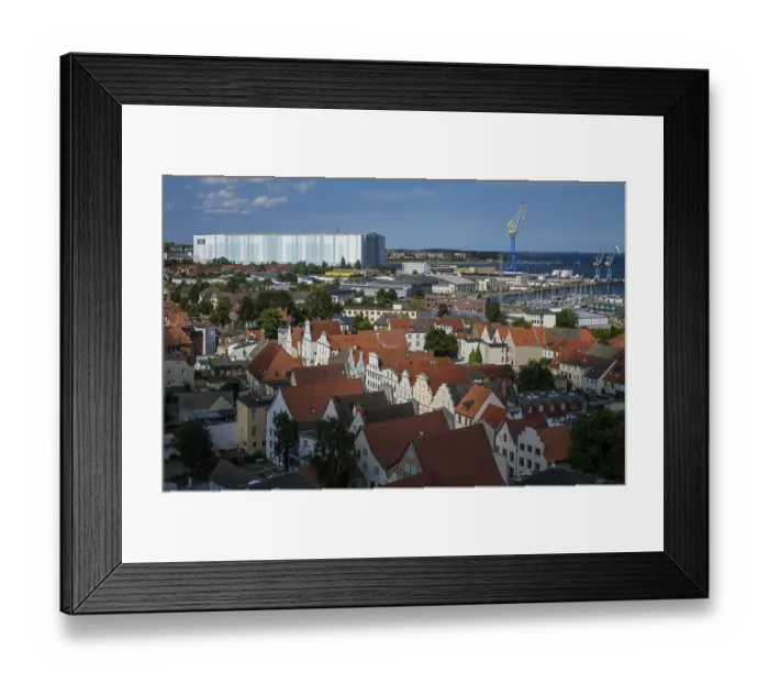 Framed Print : Wismar, Mecklenburg-Western Pomerania Framed Print : Wismar, Mecklenburg-Western Pomerania