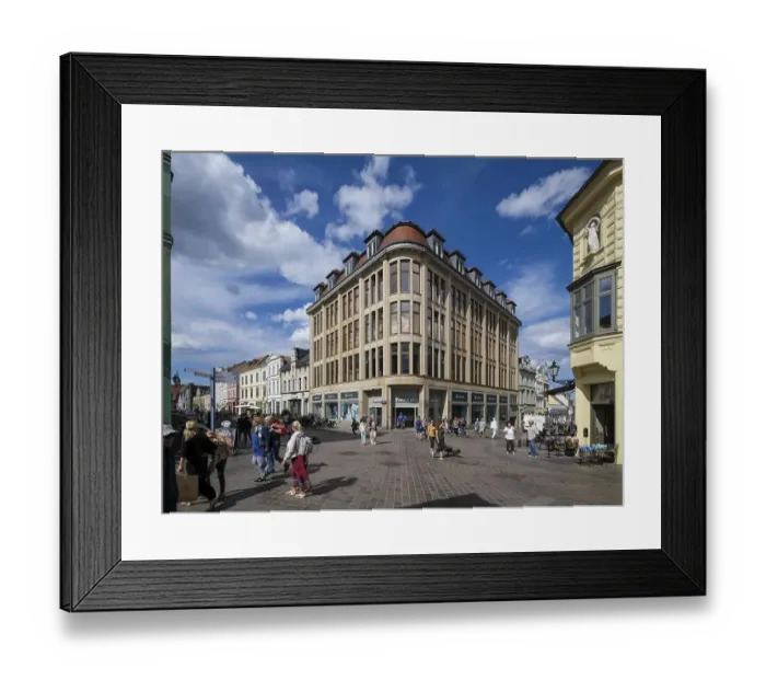 Framed Print : Wismar, Mecklenburg-Western Pomerania