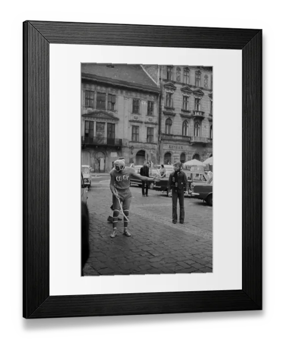 Framed Print : Poland, Krakow, 22. 06. 1977, student carnival Juwenalia