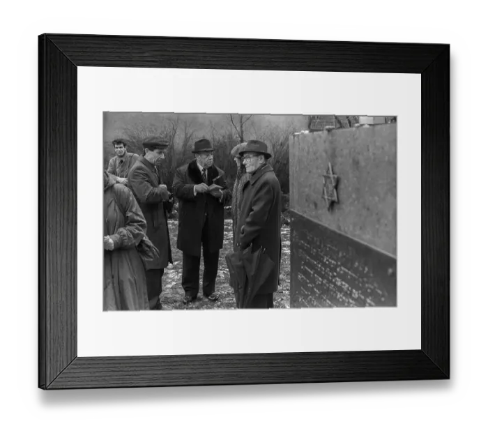 Framed Print : GDR, Berlin, 27 February 1988
