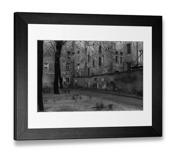 Framed Print : GDR, Berlin, 05. 03. 1988, old Jewish cemetery in the Grosse Hamburger Strasse Framed Print : GDR, Berlin, 05. 03. 1988, old Jewish cemetery in the Grosse Hamburger Strasse