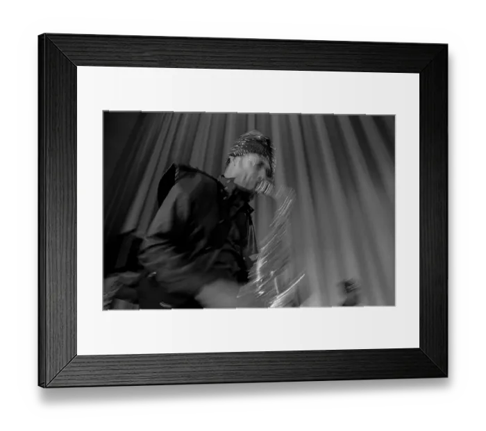 Framed Print : GDR, Leipzig, 10. 12. 1986, Sun Ra Archestra at the Capitol in Leipzig