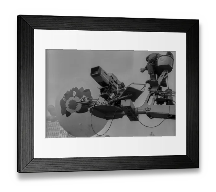 Framed Print : GDR, Berlin, 01. 05. 1987, 1st May rally 1987 on Karl-Marx-Allee