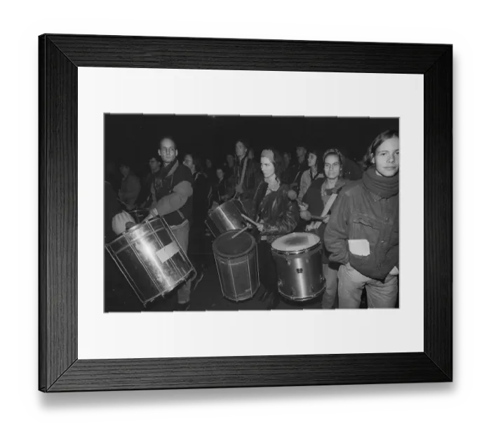 Framed Print : GDR, Berlin, 02. 10. 1990, alternative celebration on the eve of reunification on 02