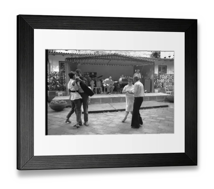 Framed Print : GDR, Berlin, 07. 07. 1986, Tanz im Prater (beer garden) Framed Print : GDR, Berlin, 07. 07. 1986, Tanz im Prater (beer garden)