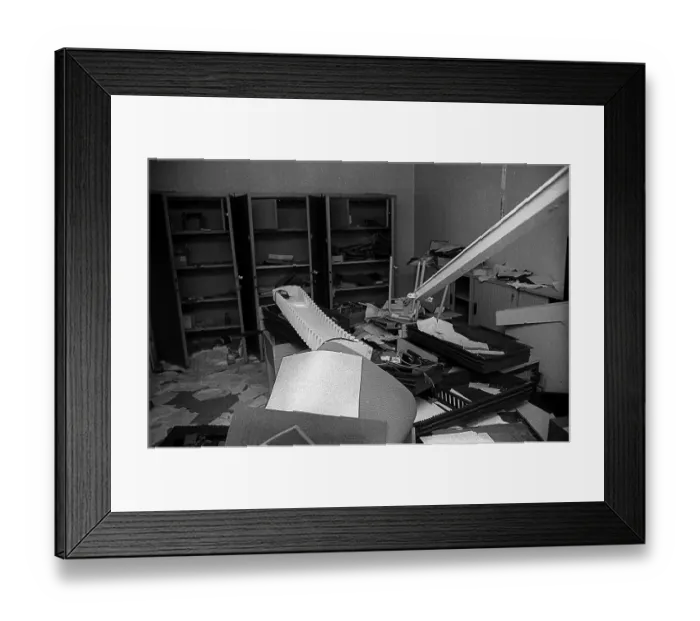 Framed Print : GDR, Berlin, 19 February 1990, headquarters of the GDR State Security in Normannenstrasse Framed Print : GDR, Berlin, 19 February 1990, headquarters of the GDR State Security in Normannenstrasse