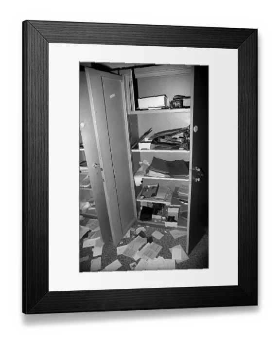 Framed Print : GDR, Berlin, 19 February 1990, headquarters of the GDR State Security in Normannenstrasse Framed Print : GDR, Berlin, 19 February 1990, headquarters of the GDR State Security in Normannenstrasse