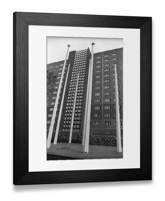 Framed Print : GDR, Berlin, 19 February 1990, headquarters of the GDR's State Security in Normannenstrasse Framed Print : GDR, Berlin, 19 February 1990, headquarters of the GDR's State Security in Normannenstrasse