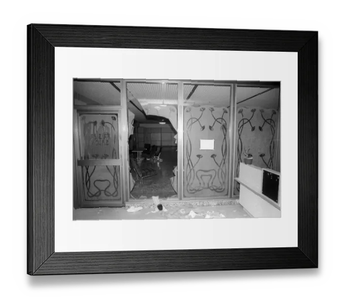 Framed Print : GDR, Berlin, 19 February 1990, Headquarters of the GDR State Security in Normannenstrasse Framed Print : GDR, Berlin, 19 February 1990, Headquarters of the GDR State Security in Normannenstrasse