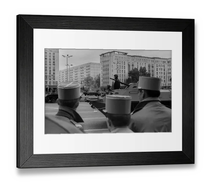 Framed Print : GDR, Berlin, 07. 10. 1988, NVA military parade for the 39th Republic Day Framed Print : GDR, Berlin, 07. 10. 1988, NVA military parade for the 39th Republic Day