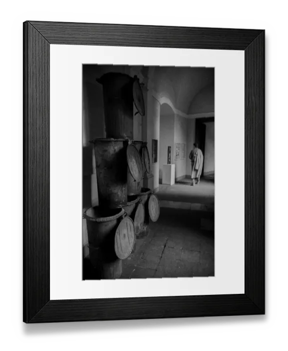 Framed Print : GDR, Dresden, 12. 06. 1989, spring exhibition of Dresden art students