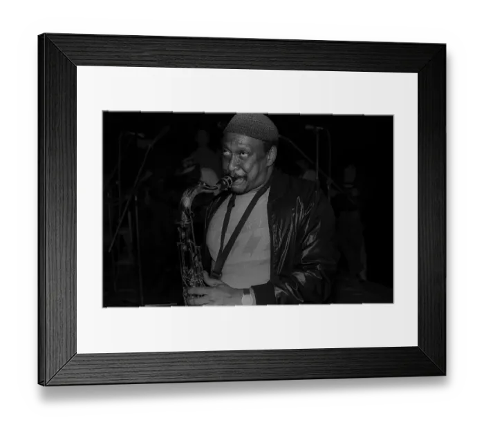 Framed Print : GDR, Berlin, 03.06.1988, Jazz Stage 1988