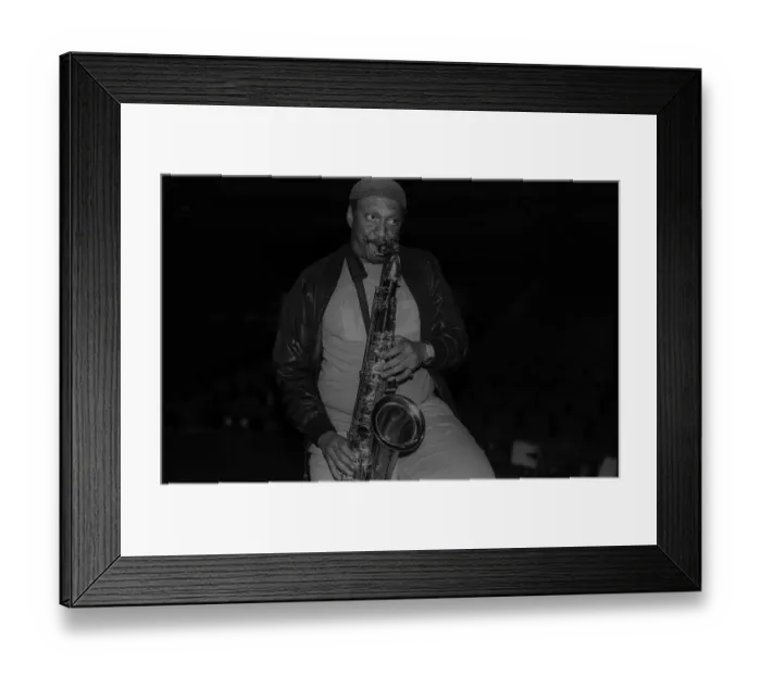 Framed Print : GDR, Berlin, 03.06.1988, Jazz Stage 1988