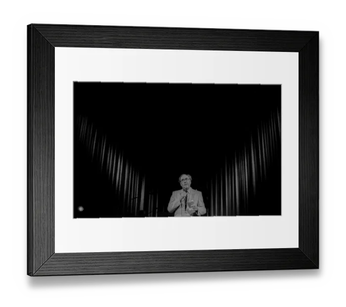 Framed Print : GDR, Berlin, 04.06.1988, Jazz Stage 1988