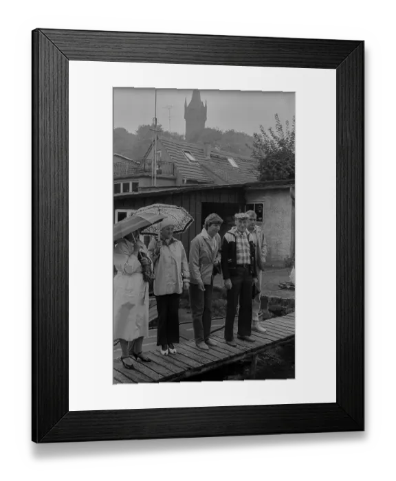 Framed Print : GDR, Feldberg, 15.09.1989