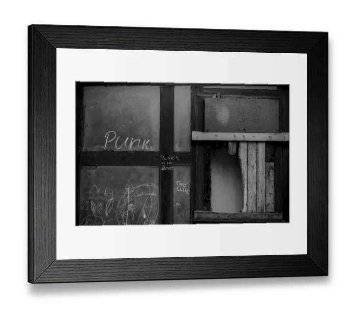Framed Print : GDR, Halberstadt, 27.05.1988, half-timbering
