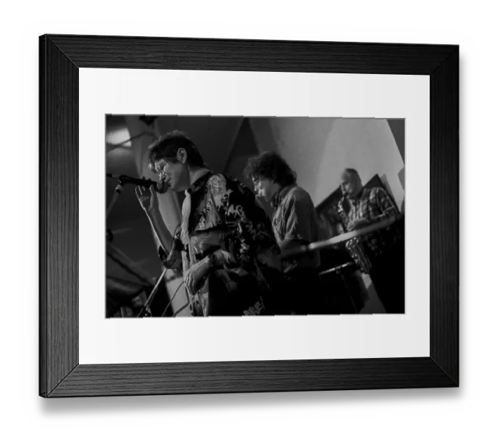 Framed Print : GDR, Berlin, 26.2.1988, Jazzfest at the HdjT Framed Print : GDR, Berlin, 26.2.1988, Jazzfest at the HdjT