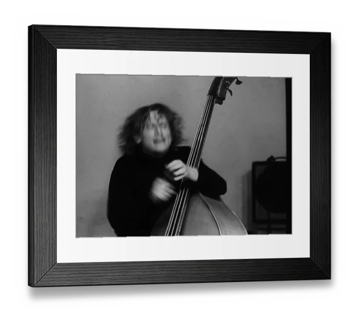 Framed Print : GDR, Berlin, 24.11.1986, Jazztage at the HdjT